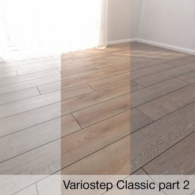 parquet floor variostep classic part 2 3D Model .c4d .max .obj .3ds .fbx .stl .blend 