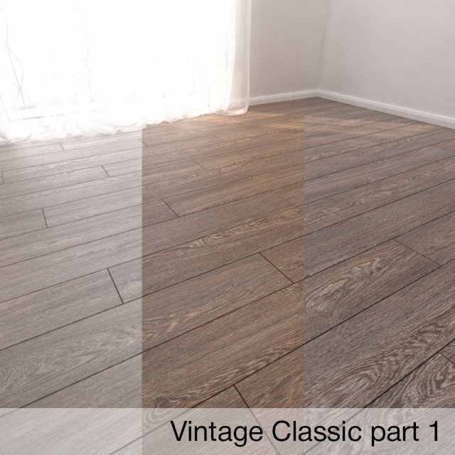 parquet floor vintage classic part 1 3D-Modell .c4d .max .obj .3ds .fbx .stl .blend 