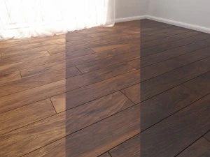 piso em parquet vintage estreito Modelo 3D