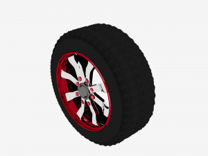 wheel 3D मॉडल