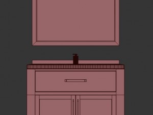bathroom furniture Modelo 3D