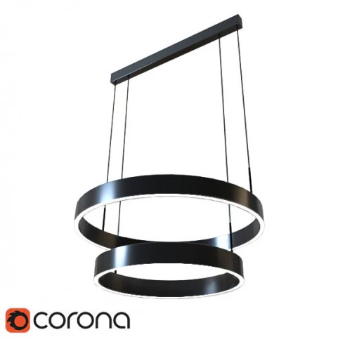 Lucretia allura led architectural double 3D Model .c4d .max .obj .3ds .fbx .stl .blend 