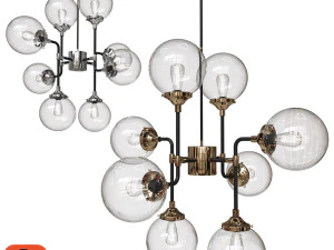 Ligne Zuma RIANO P0454-08D-STAC Modèle 3D