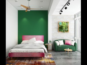 bedroom v5 3D 模型