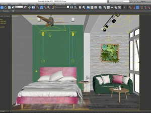 bedroom v5 3D Model