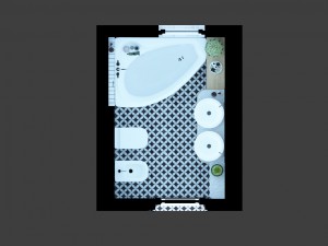 bathroom b1 3D Модель