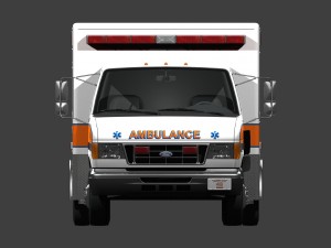ambulance Modelo 3D