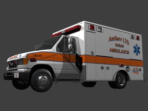 ambulance Modelo 3D