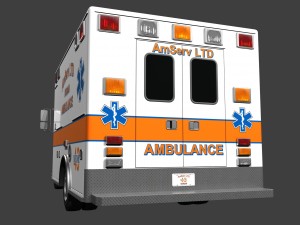 ambulance Modelo 3D