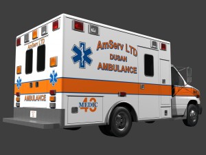 ambulance Modelo 3D