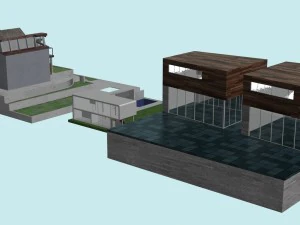 房子 3D 模型