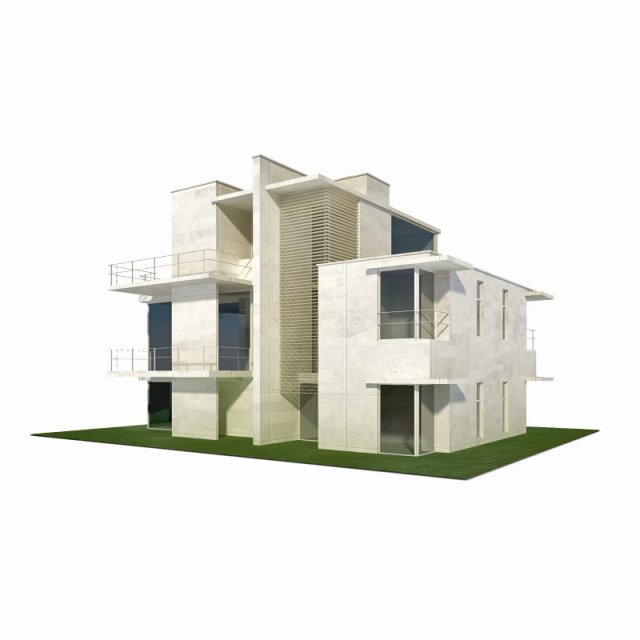 houses Modèle 3D .c4d .max .obj .3ds .fbx .stl .blend 