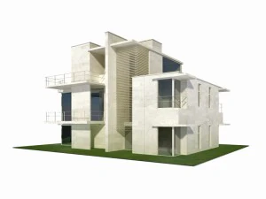 huizen 3D Model