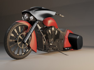 Moto stateline 3D मॉडल