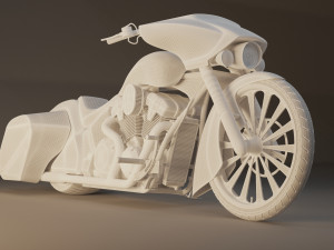 Moto stateline 3D मॉडल