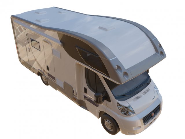 camping car 3D in 3DExport