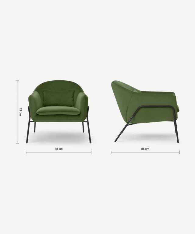 irma accent armchair Modello 3D .c4d .max .obj .3ds .fbx .stl .blend 