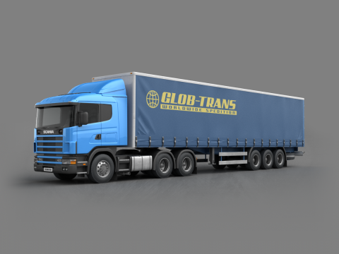 TRUCK Model 3D