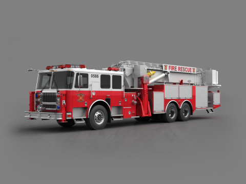 FIRE RESCUE 3D Model