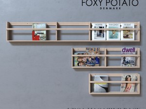 vega magazine rack 3D 모델