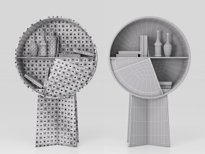 luna cabinet Model 3D