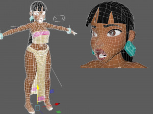 chel t pose 3D 모델