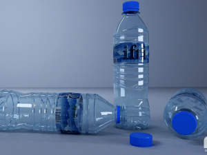 water bottle Modèle 3D