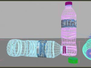 water bottle 3D Model
