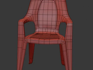 plastic chair 3D Model