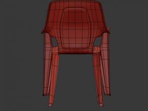 plastic chair Modèle 3D