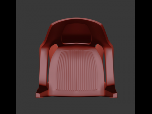 plastic chair Modèle 3D