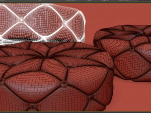 puff chair 3D Model