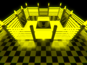 neon arena 3D 模型
