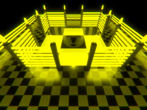 neon arena 3D Model
