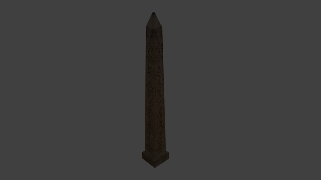 obelisk Modèle 3D .c4d .max .obj .3ds .fbx .stl .blend