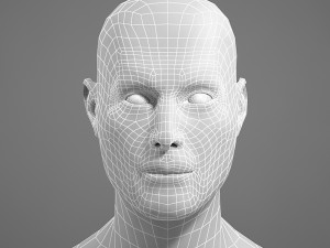 Freddie mercury singer head Modelo 3D
