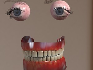 Madonna singer head 3D 模型