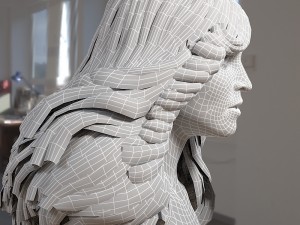 Madonna singer head 3D 模型