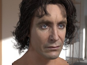 Eighth doctor paul mcgann head 3D Модель