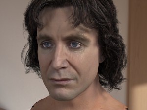 Eighth doctor paul mcgann head 3D Модель
