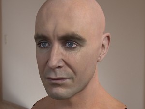 Eighth doctor paul mcgann head 3D Модель