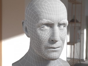 Eighth doctor paul mcgann head 3D Модель