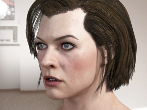 Milla jovovich head v3 resident evil 3D Модель