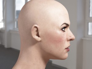 Milla jovovich head v3 resident evil 3D Модель