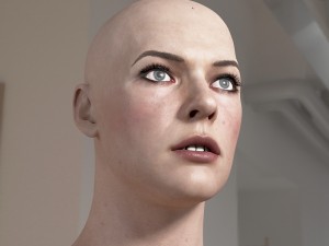Milla jovovich head v3 resident evil 3D Модель