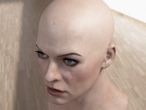 Milla jovovich head v3 resident evil 3D Модель