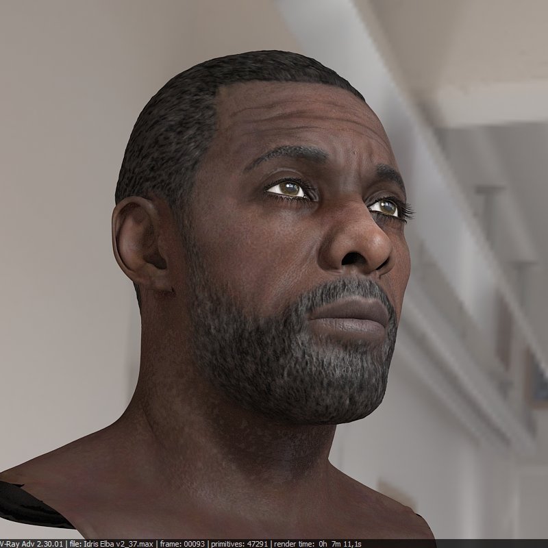 modèle idris elba