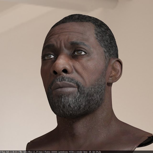 modèle idris elba