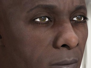 Idris elba head v2 a 3D Модель