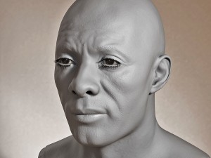 Idris elba head v2 a 3D Модель